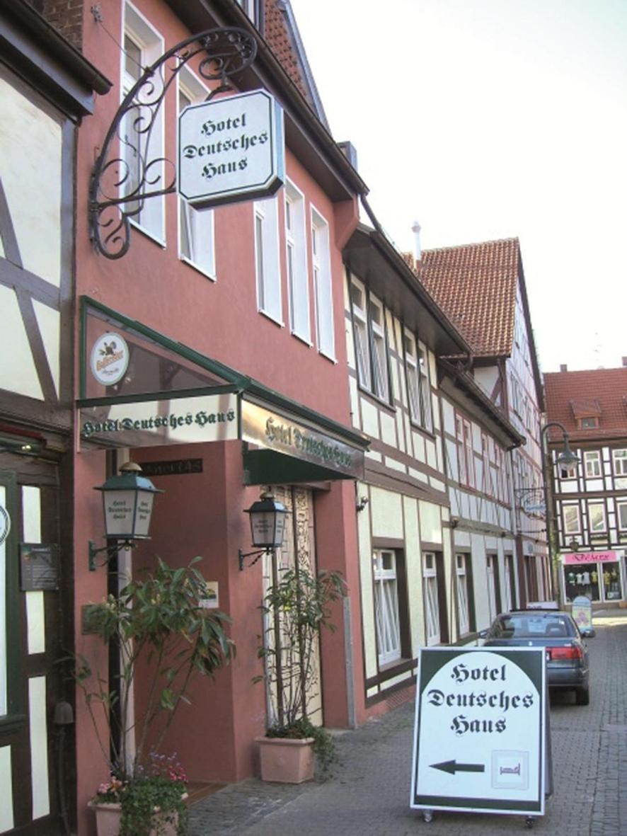Hotel Deutsches Haus Northeim Exterior foto